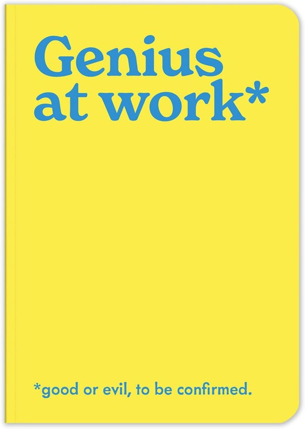 Genius at Work A5 Notebook