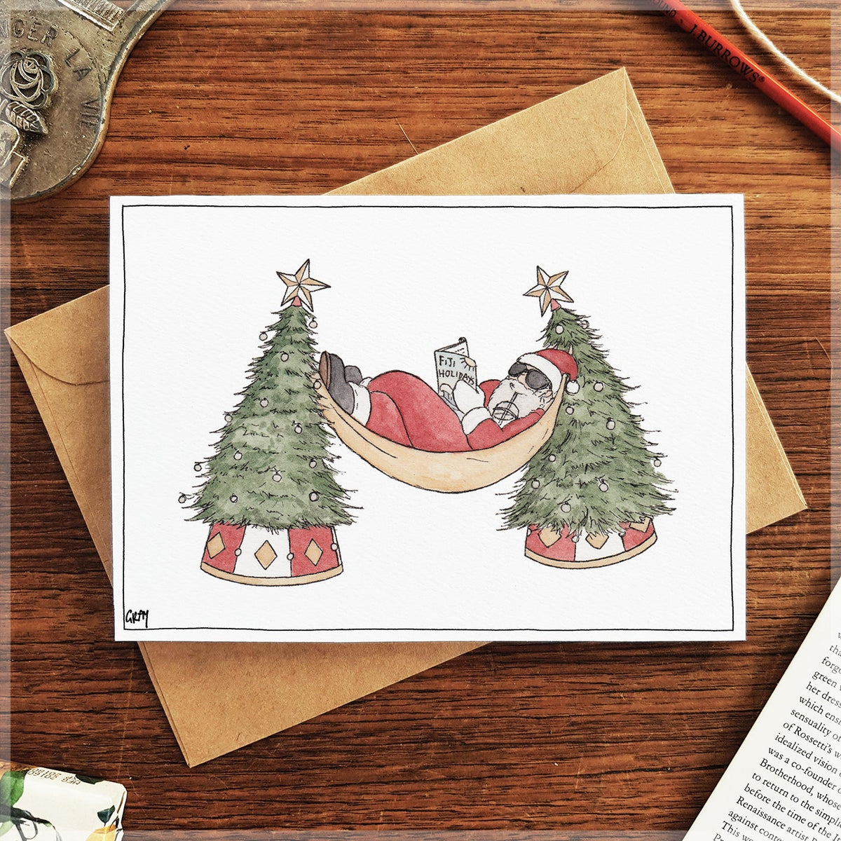 Happy Holidays - greeting card