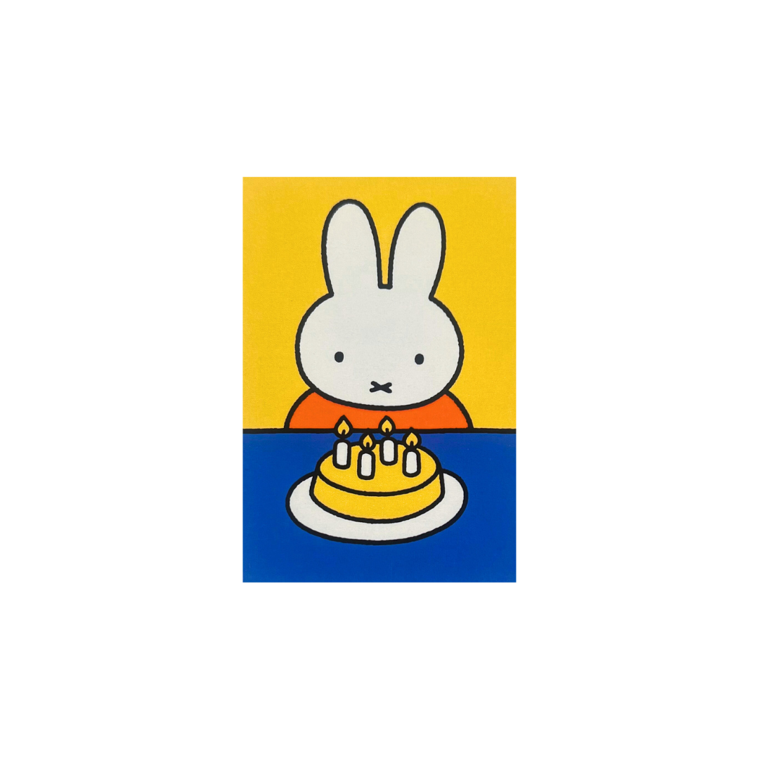 Miffy Cake Mini Greeting Card — product front