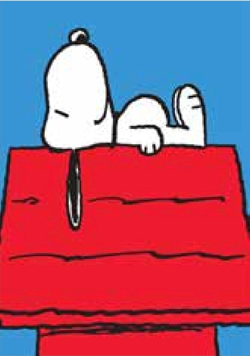Snoopy Kennel Mini Greeting Card