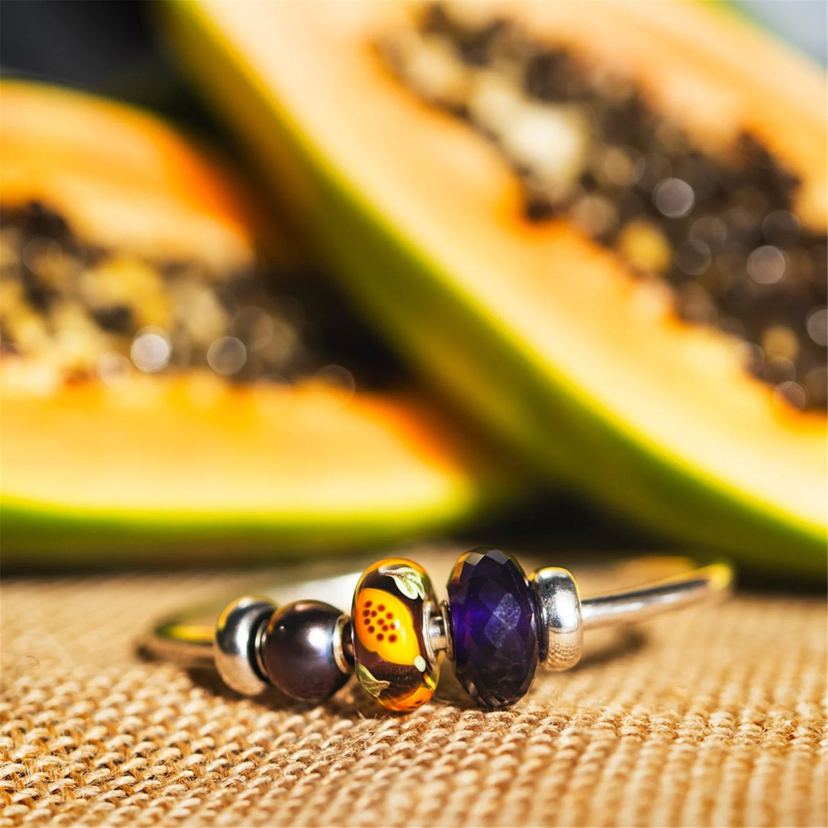 Papaya Bead