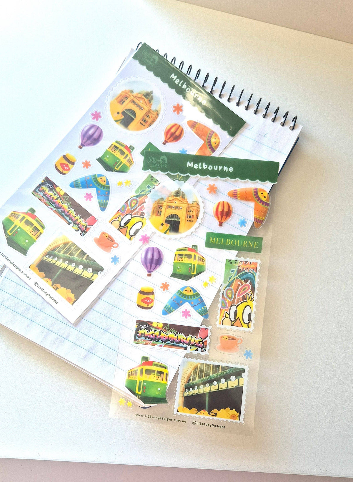 Melbourne Sticker Sheet