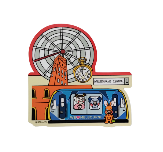 Melbourne Sticker – We ♥ Melbourne, Melbourne Central