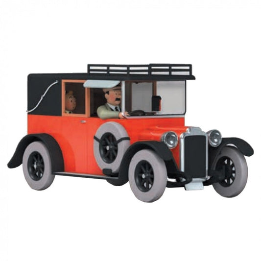 Tintin Cars #62 Cab for Eastdown 1:24 scale model in display case