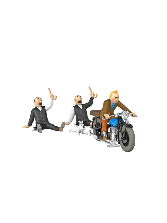 1/24 Tintin Transport Car: The Tintin Motorcycle