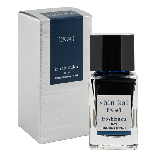 Pilot Iroshizuku Shin-kai 15ml ink bottle