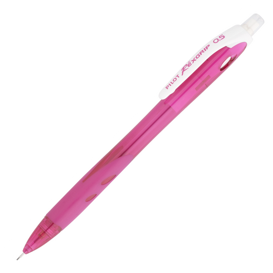 Pink Pilot Rexgrip BegreeN 0.5mm mechanical pencil