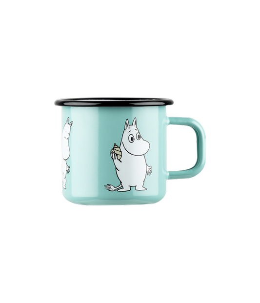 Moomintroll Mint Enamel Mug 370ml