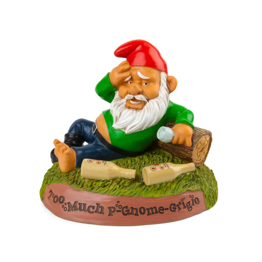 Hungover Garden Gnome