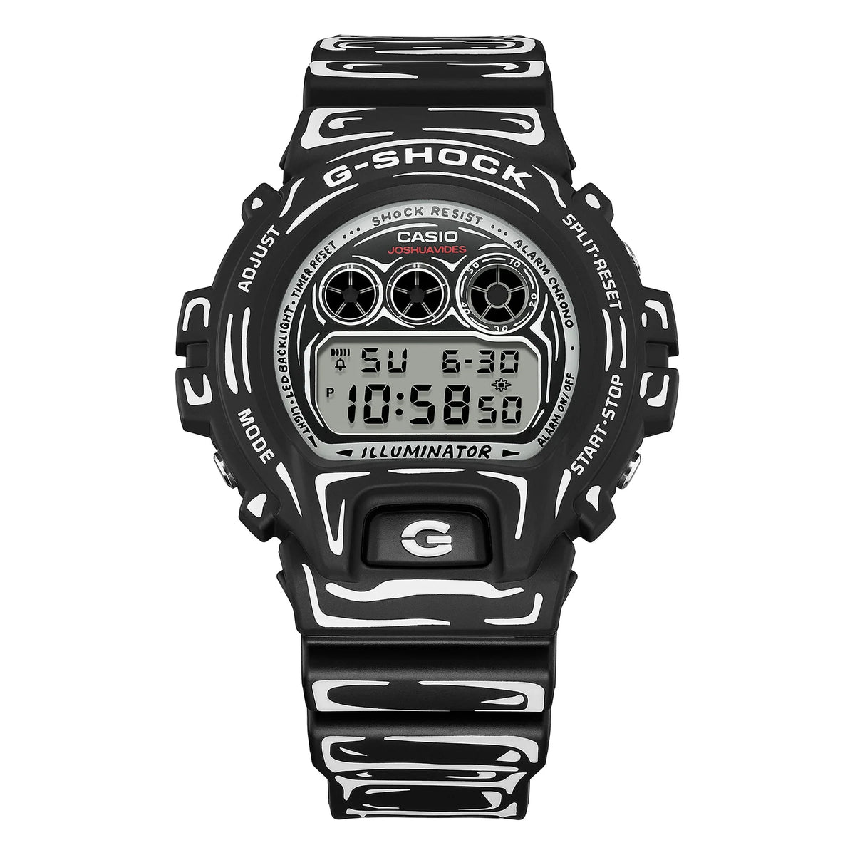 G-Shock DW6900 Series Joshua Vides Collaboration Digital Watch