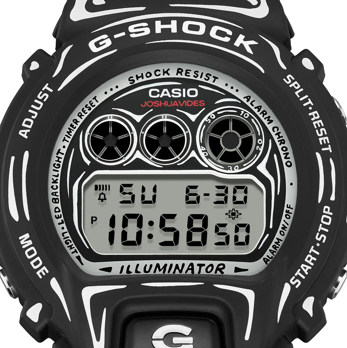 G-Shock DW6900 Series Joshua Vides Collaboration Digital Watch