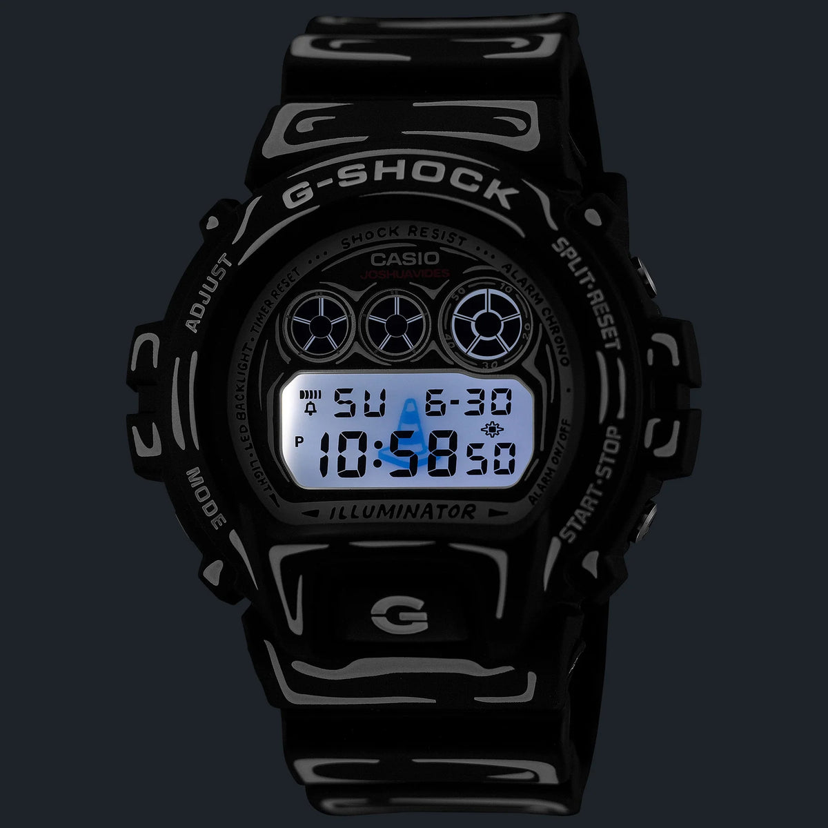 G-Shock DW6900 Series Joshua Vides Collaboration Digital Watch