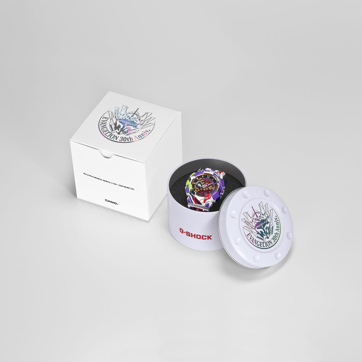 G SHOCK DUO EVANGELLION 30TH ANNIVERSARY, RESIN BAND