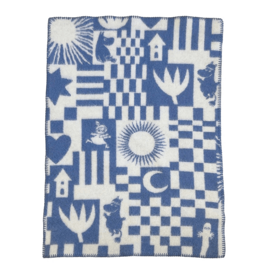 Moomin Wool Baby Blanket