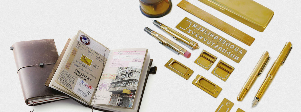 Traveler's Notebook stationery and journals at Mu Shop Melbourne
