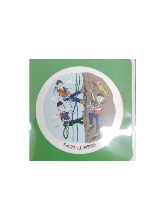 Social Climbers Greeting Card