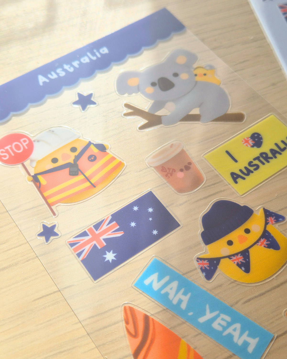 Australia Sticker Sheet