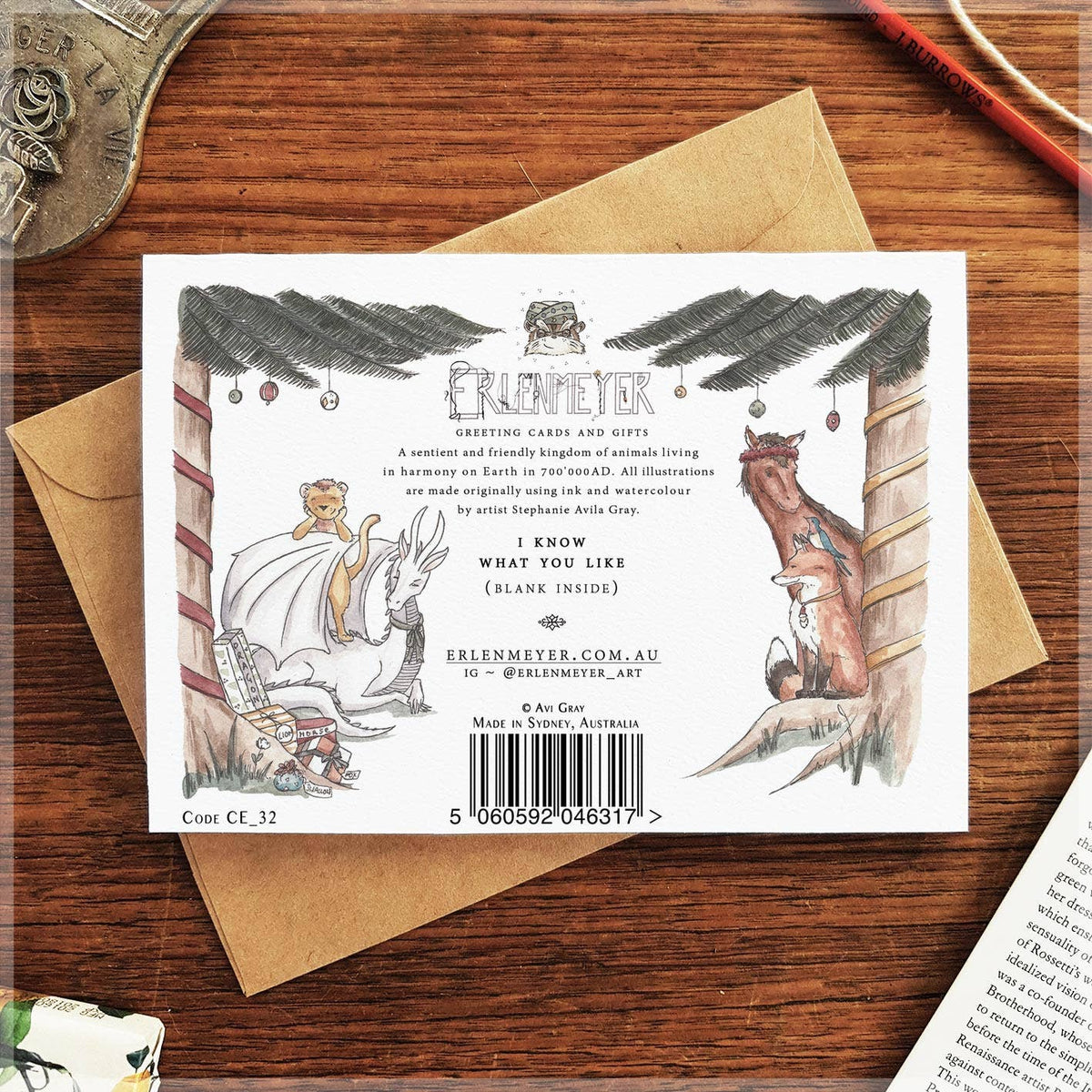I Know What You Like - Christmas Card