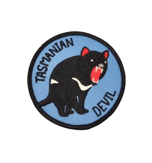 Tasmanian Devil Embroidered Patch