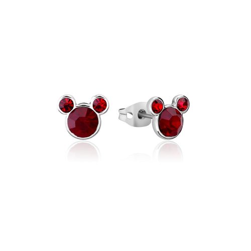ECC DISNEY MICKEY JANUARY BIRTHSTONE STUD EARRINGS - Mu Shop