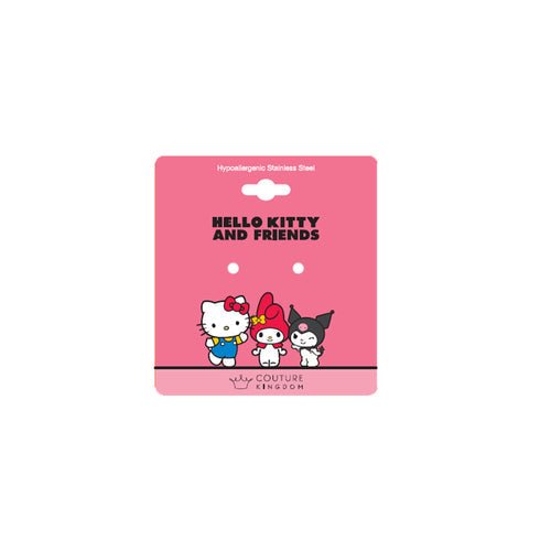 ECC SANRIO HELLO KITTY LITTLE TWIN STARS STUD EARRINGS - Mu Shop