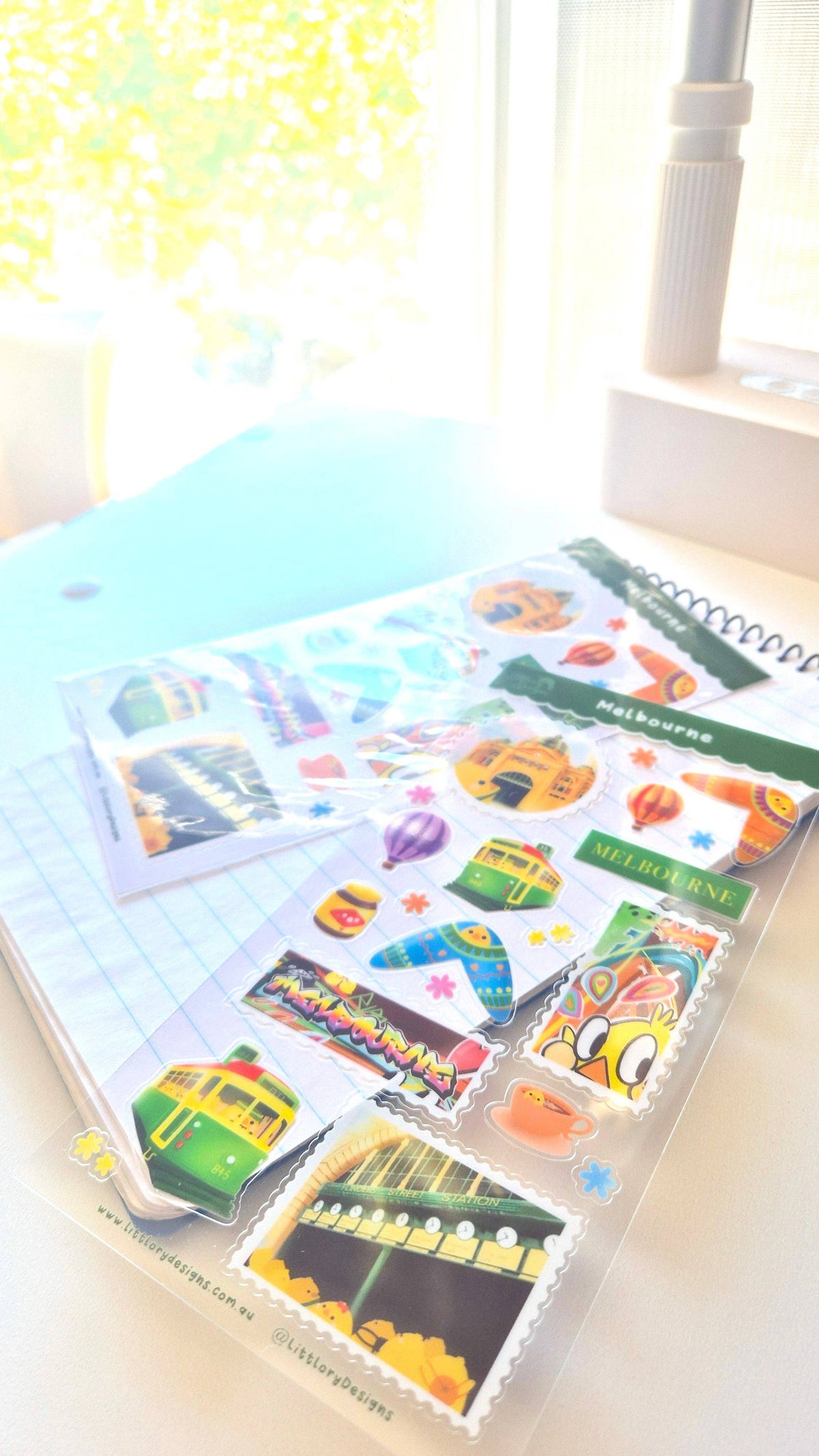 Melbourne Sticker Sheet