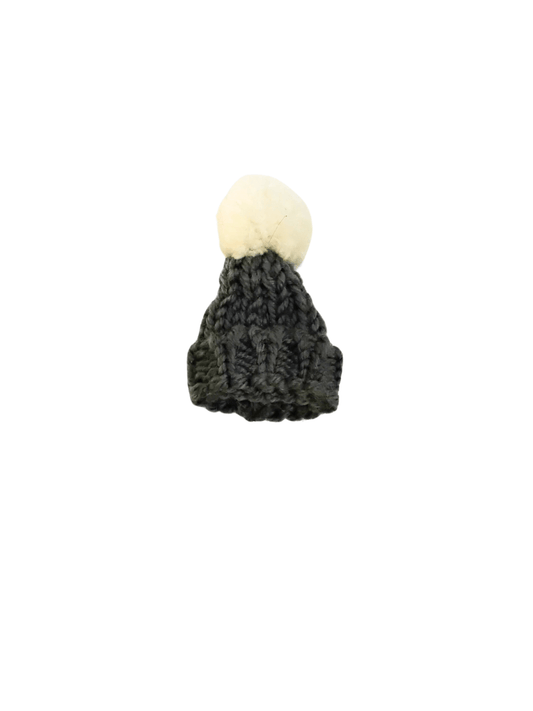 Hat Brooch - Grey - Mu Shop