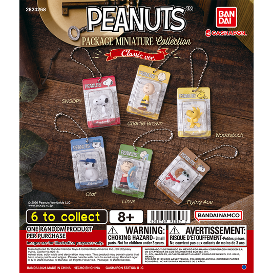 PEANUTS PACKAGE MINIATURE COLLECTION CLASSICAL ver.