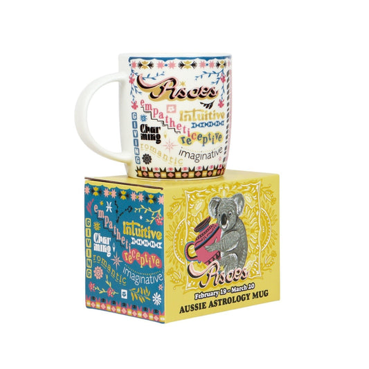 KEEPSAKE MUG AUSSIE ASTROLOGY PISCES - Mu Shop