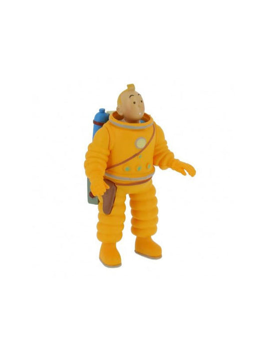 PVC FIGURINE: Tintin Cosmonaut 8cm