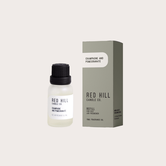 Refill - Champagne & Pomegranate Felt Flower Air Freshener - Mu Shop