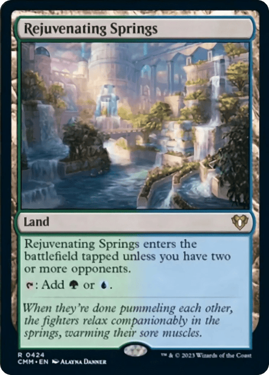 Rejuvenating Springs FOIL (Commander Masters) - Mu Shop