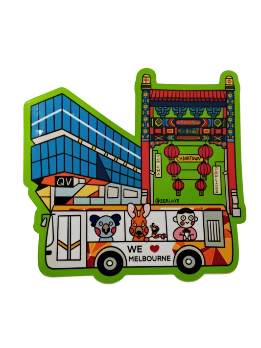 Melbourne Sticker – We ♥ Melbourne, Chinatown