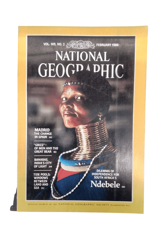 Vintage National Geographic February 1986 - Mu Shop