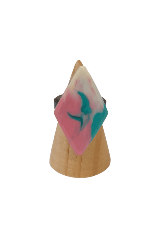 Colorful Diamond Resin Ring - Mu Shop