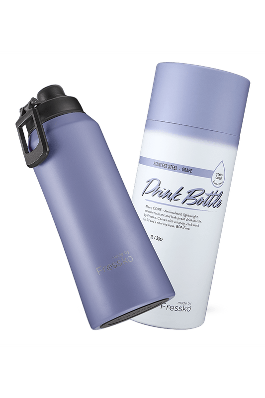 Core 1L Drink Bottle - Grape - Mu Shop