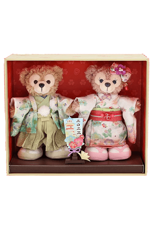 Tokyo Disney Resort 2023 New Year Duffy and Shellie May Plush Set - Mu Shop