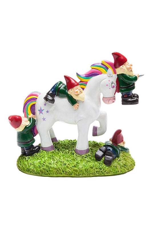 Unicorn Attack Garden Gnome - Mu Shop