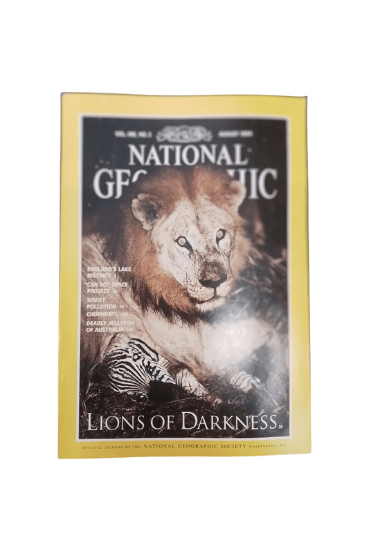 Vintage National Geographic August 1994 - Mu Shop