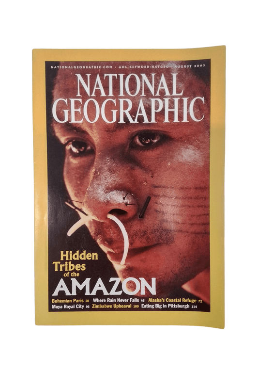 Vintage National Geographic August 2003 - Mu Shop
