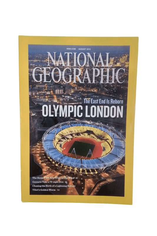 Vintage National Geographic August 2012 - Mu Shop