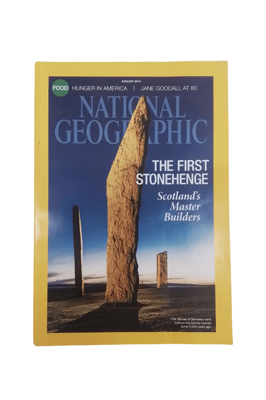 Vintage National Geographic August 2014 - Mu Shop