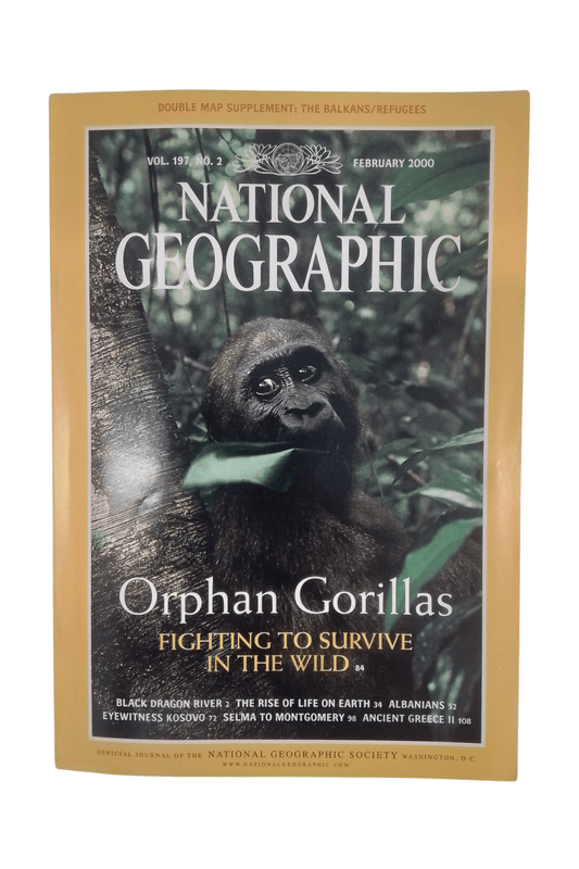 Vintage National Geographic February 2000 - Mu Shop