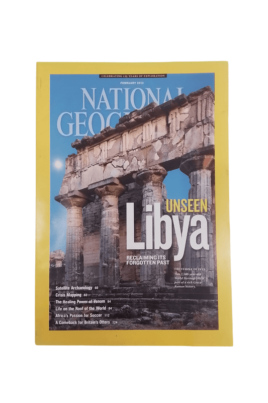 Vintage National Geographic February 2013 - Mu Shop