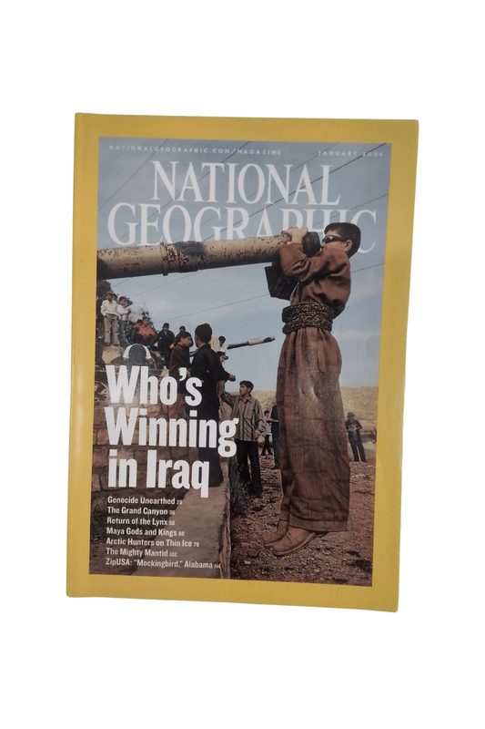 Vintage National Geographic January 2006 - Mu Shop