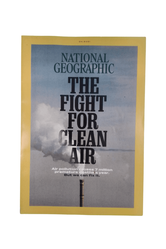Vintage National Geographic Magazine April 2021 - Mu Shop