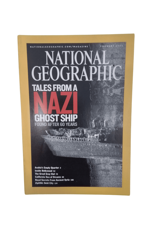 Vintage National Geographic Magazine February 2005 - Mu Shop