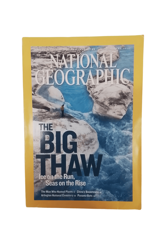 Vintage National Geographic Magazine June 2007 - Mu Shop