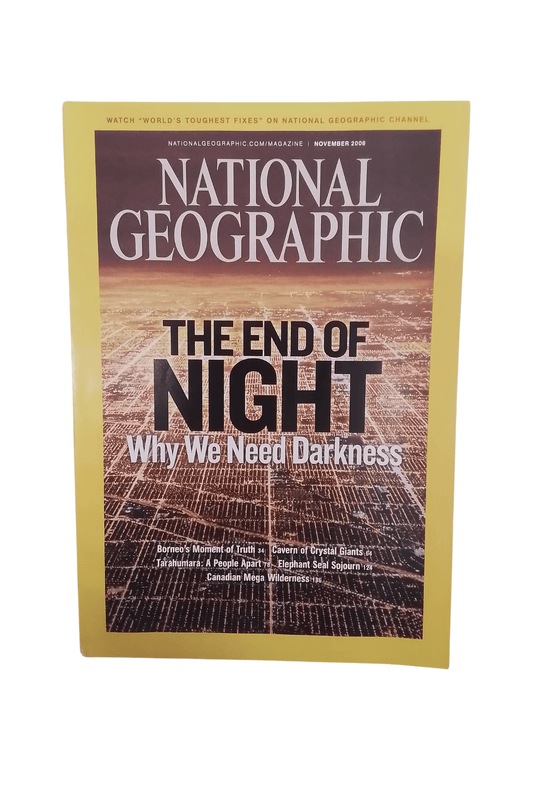 Vintage National Geographic Magazine November 2008 - Mu Shop