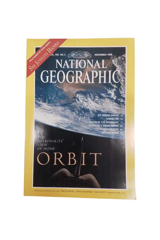 Vintage National Geographic November 1996 - Mu Shop